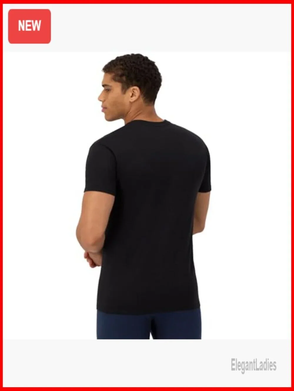 Slim Fit Crew Undershirt 4-Pack, Moisture Wicking, Tagless Design